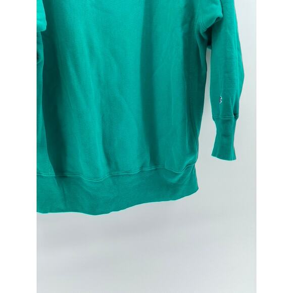 CHAMPION Men's Green Vintage Crewneck Reverse Weave Long Sleeve Sweatshirt SZ2XL - Picture 6 of 11